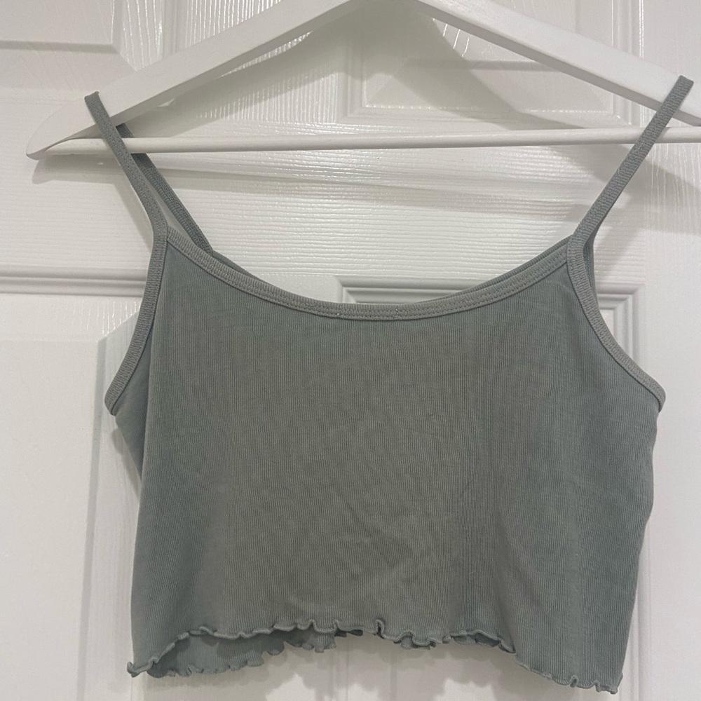 RARE PacSun green skylar tank